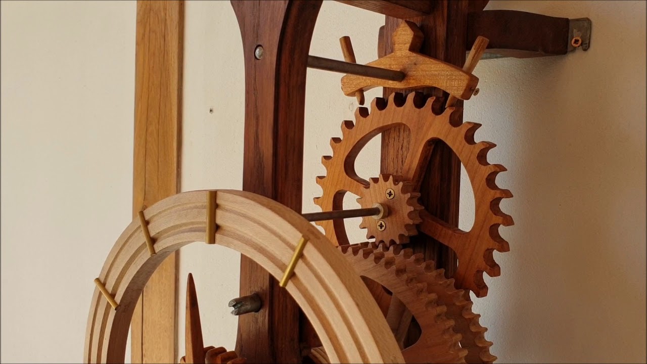 Ma première horloge en bois