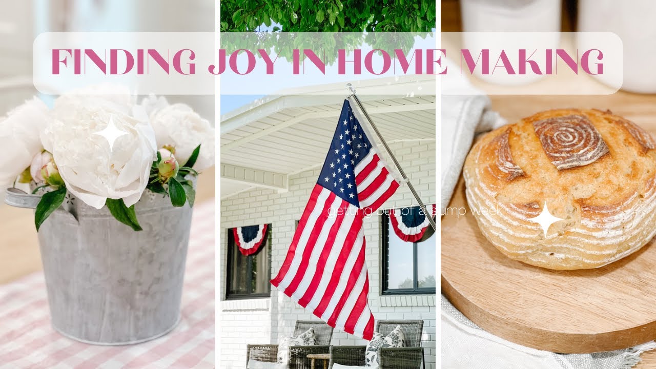 FIND JOY IN HOMEMAKING AS A FULL TIME WORKING MOM