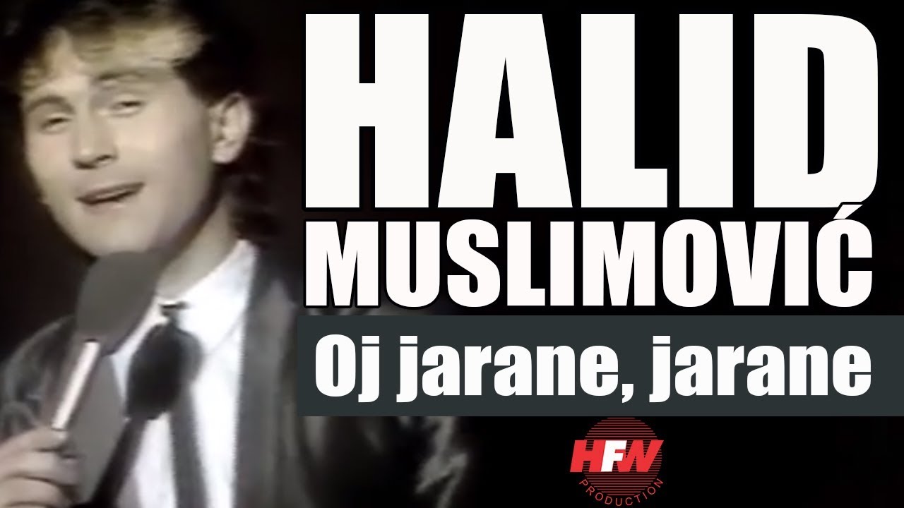 Halid Muslimovic - Oj  jarane, jarane - Tv Poster - (RTB 1986)