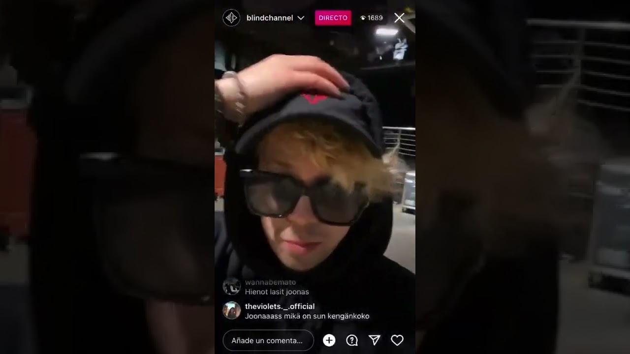 Blind Channel Instagram Live [11/04/22] | Blind Channel Spain