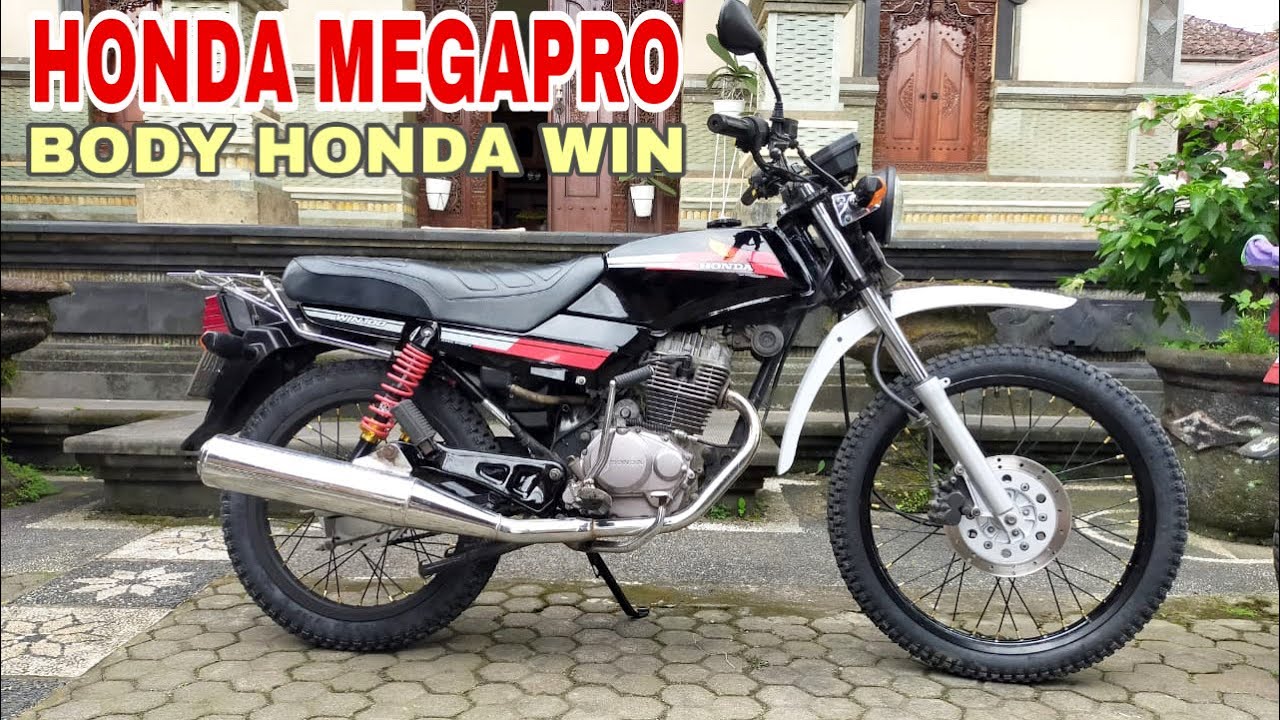 HONDA MEGAPRO MODIF HONDA WIN,MANTAP JOSS