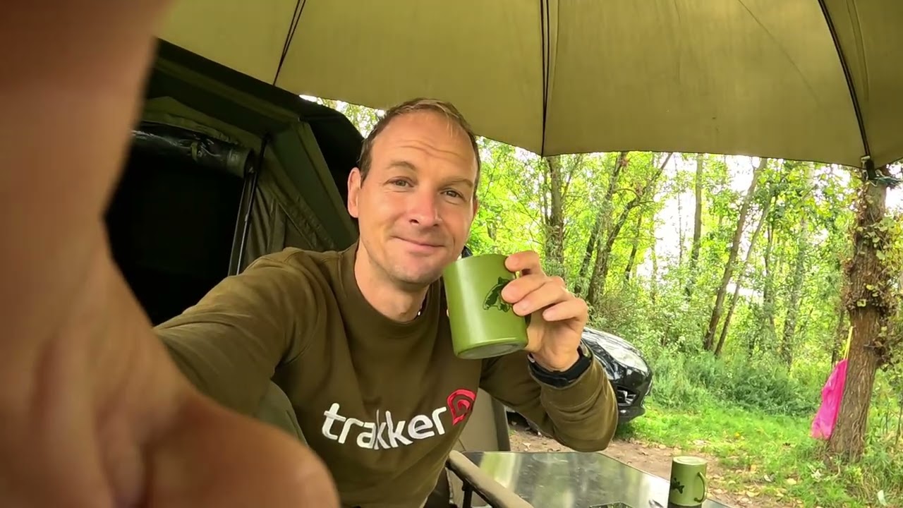 Lov kaprov na štrkovisku