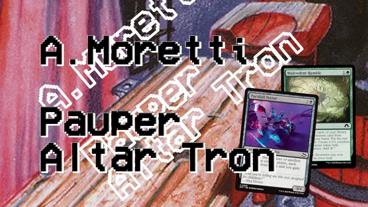 [ITA] Altar Tron è di nuovo tier - 4th place Paupergeddon Summer Edition 2025