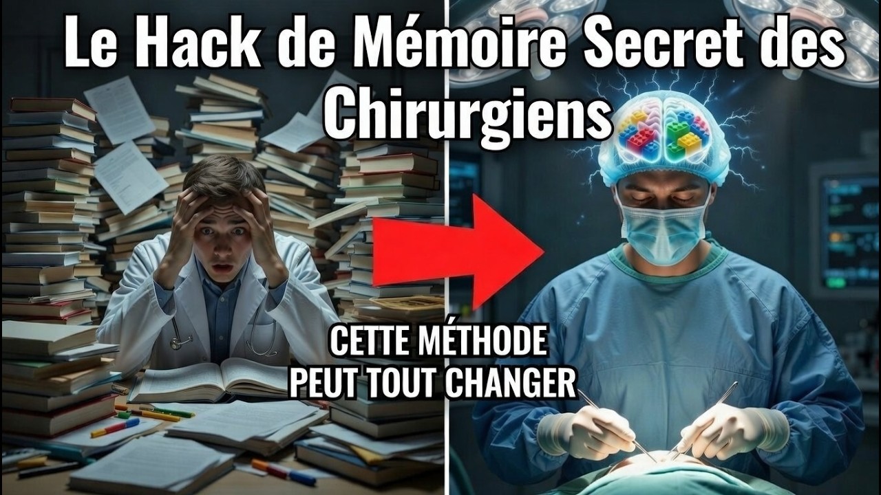 “La méthode utilisée par les chirurgiens pour mémoriser des milliers d’informations”