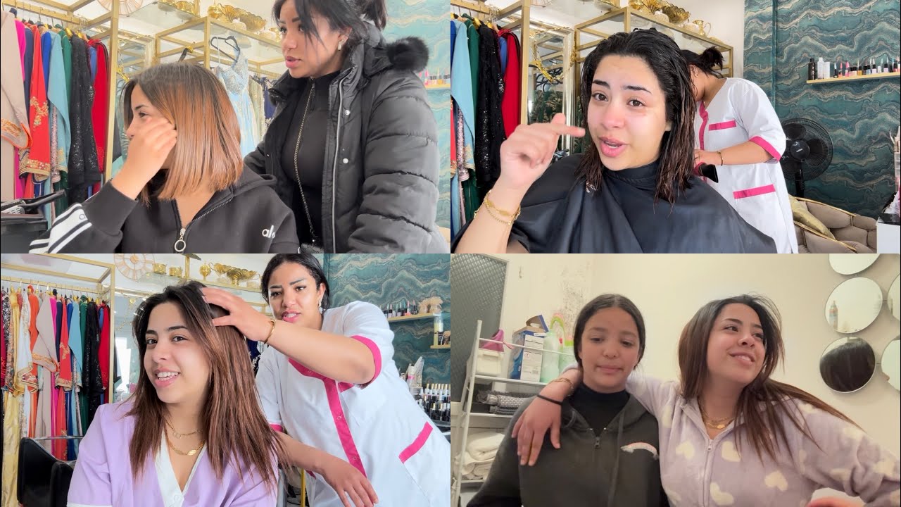 وجدت راسي للعيد بدلت لوك 💇‍♀️كنحاول نفرح براسي🥺❤️❤️
