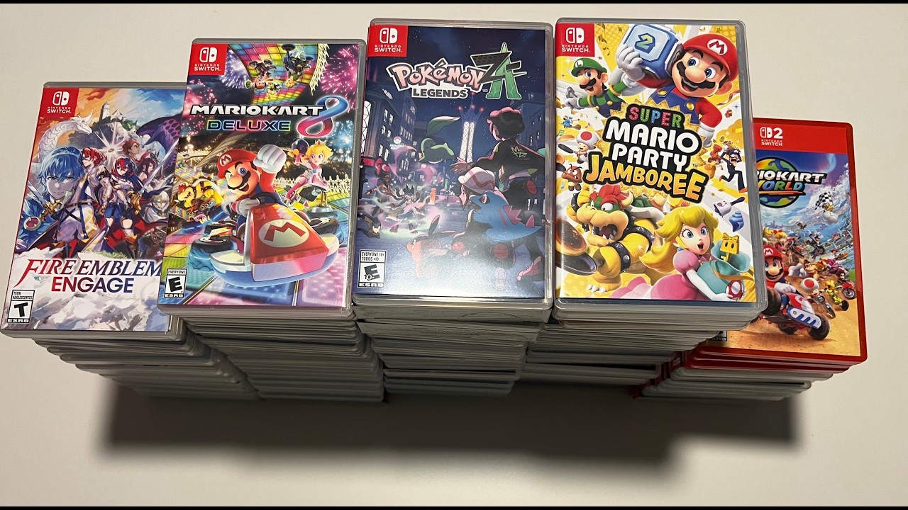 My Nintendo Switch & Nintendo Switch 2 Physical Game Collection (February 2026)