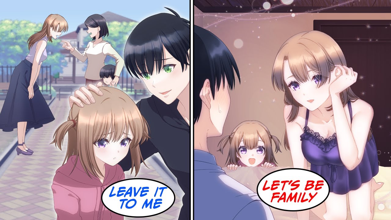 [Manga Dub] I saved a beautiful single-mother at the park and then she asked me to... [RomCom]