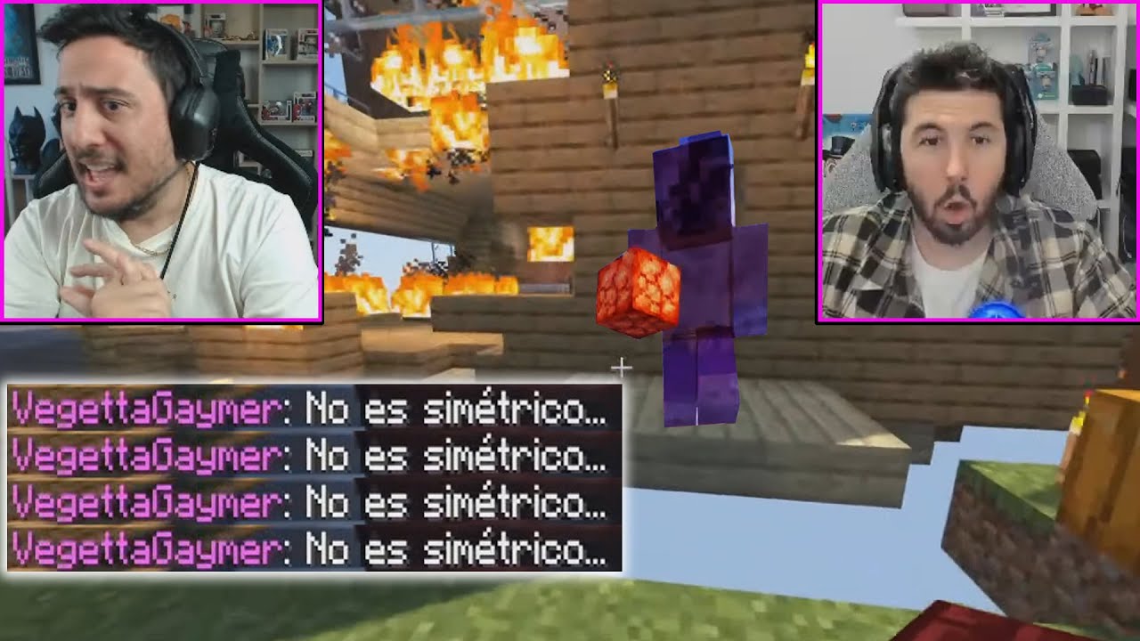 Aparece VEGETTA SIM&Eacute;TRICO y se QUEMA la CASA 🥶👾