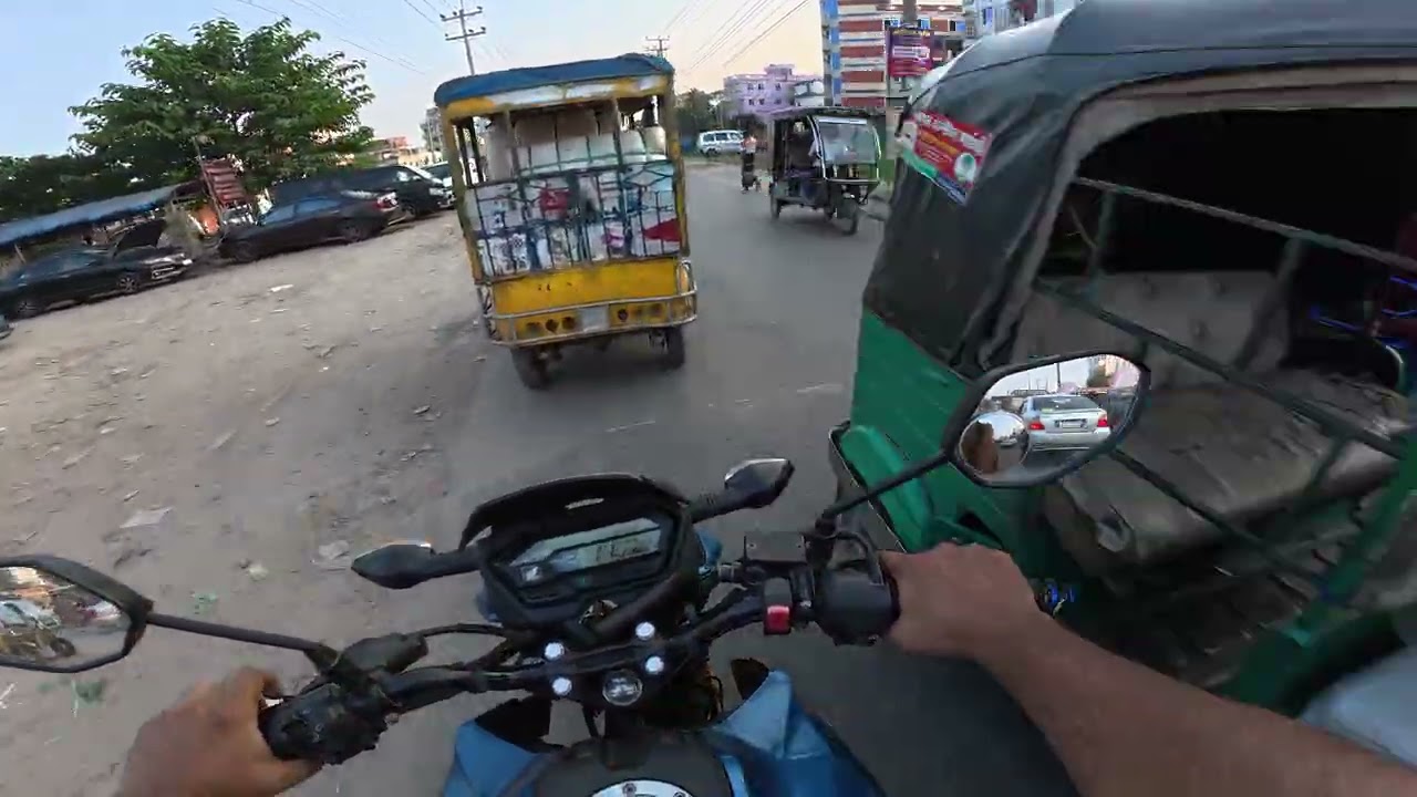 হবিগঞ্জ বাইপাস হয়ে নিউ ফিল্ডে খেলা দেখতে।