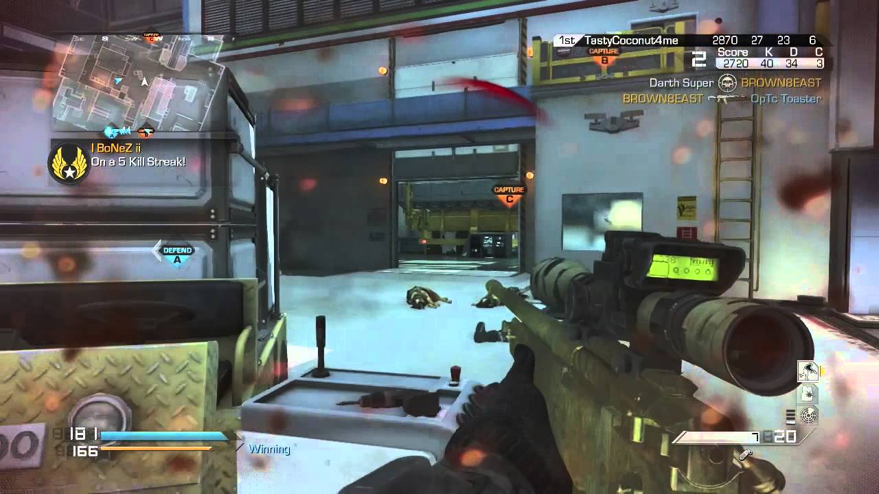 Cod Ghosts WTF Spawns!!!! @InfinityWard