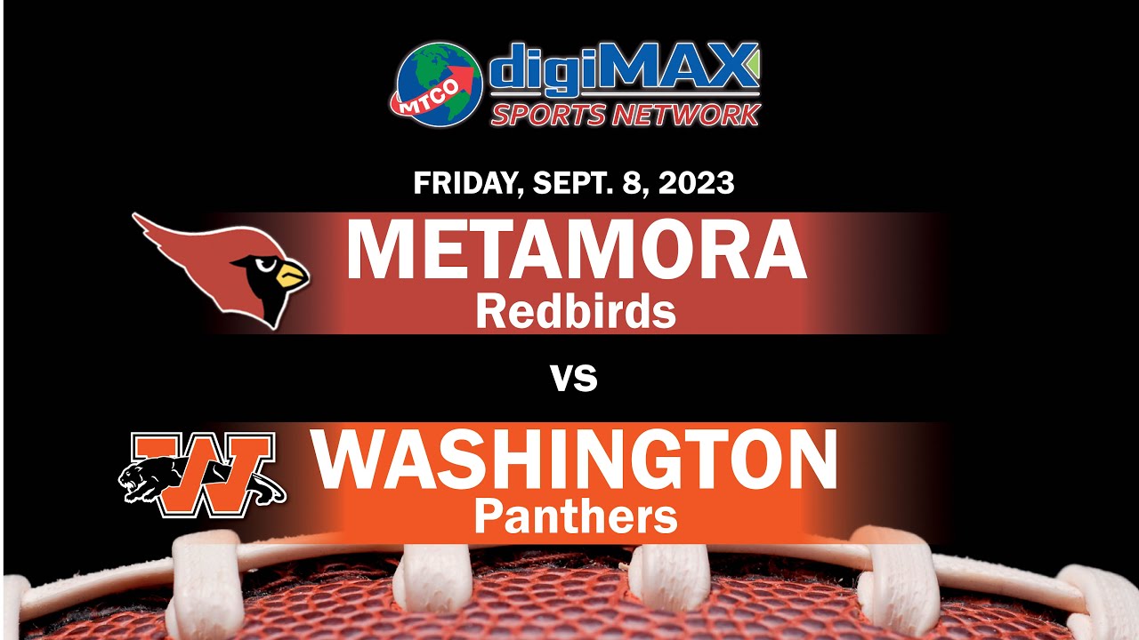 2023-2024 Redbird Replay Football. Metamora vs Washington - September 8, 2023