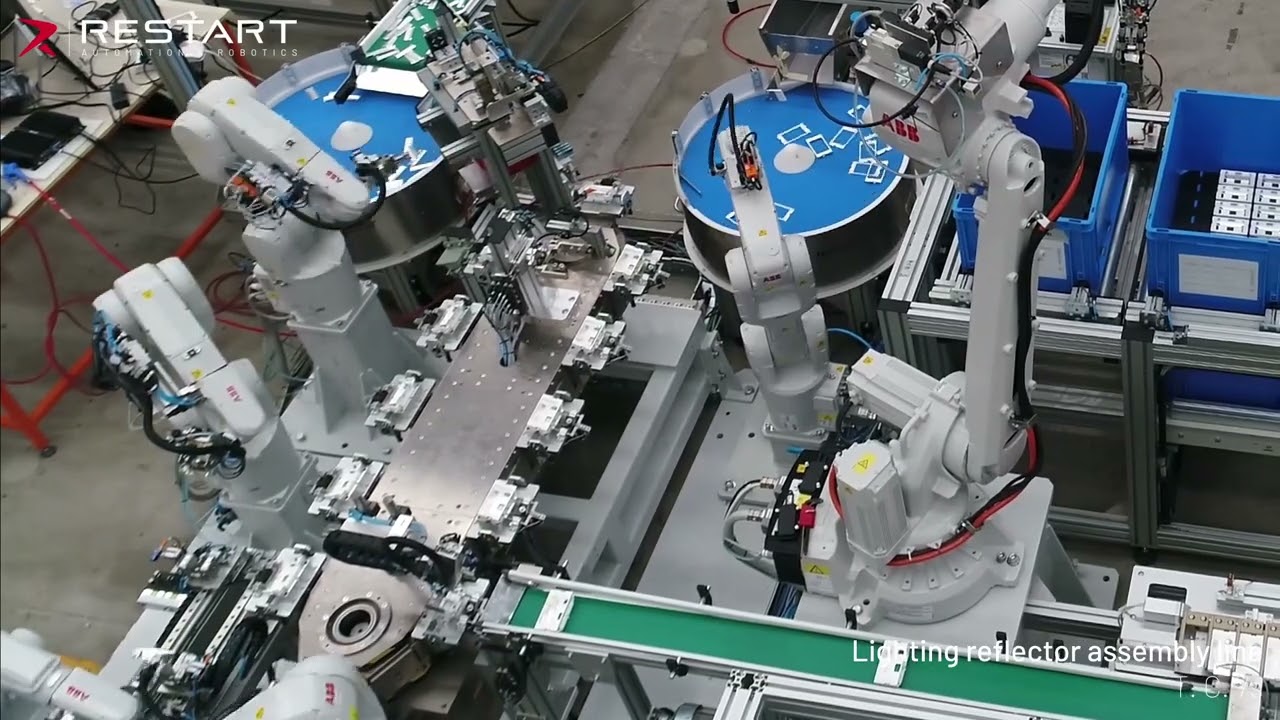 Lighting Reflector Assembly Line