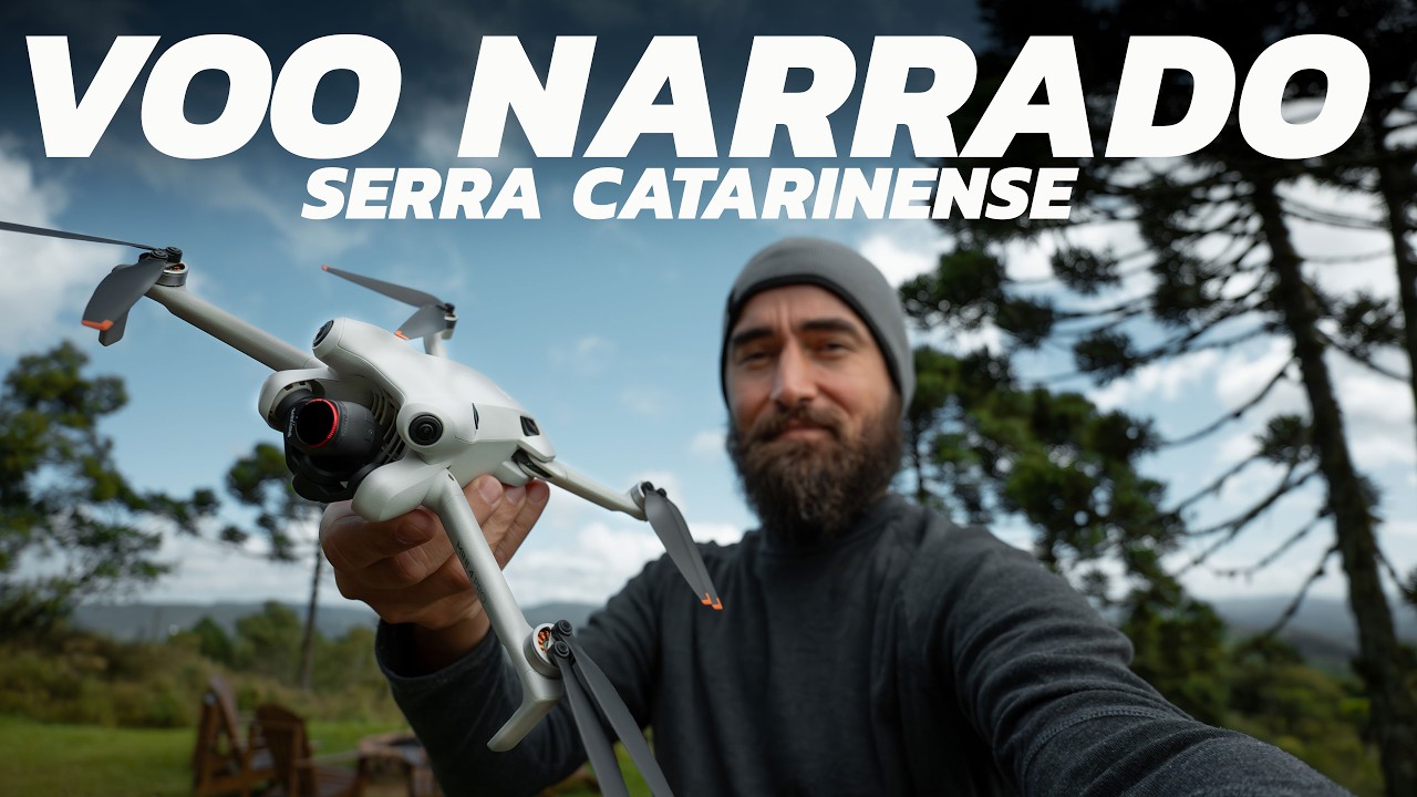 DRONE: VOO na SERRA CATARINENSE — CENAS INCRÍVEIS E NARRAÇÃO REAL-TIME!