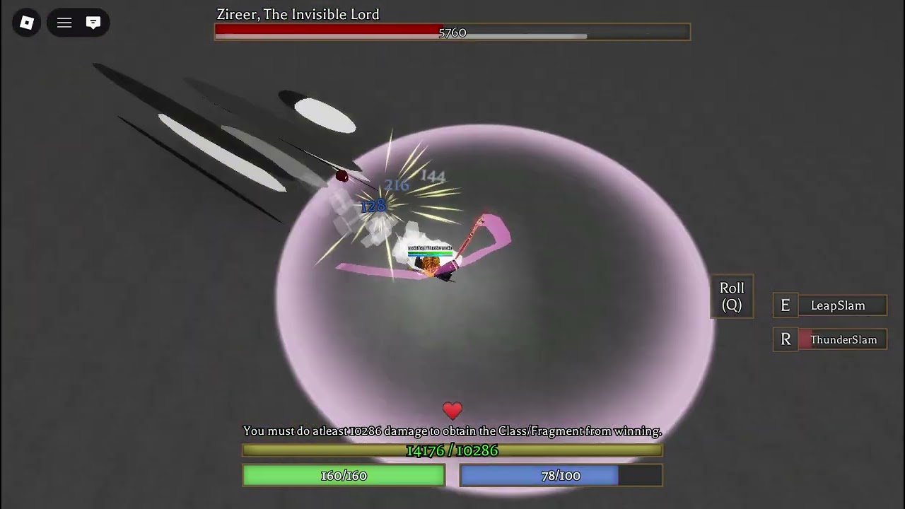 Thunder Mauler Practice (INVISIBLE ZIREER)
