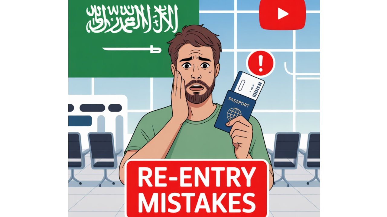 “Saudi Exit Re-Entry Visa Mistakes | Saudi Re-Entry Problems Explained |@Sauditalks360 