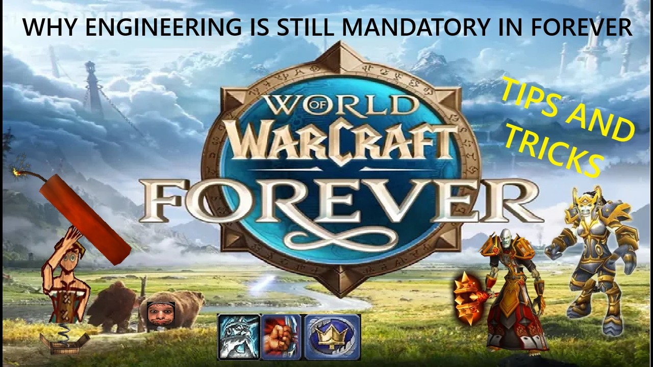 WOW FOREVER BETA - ENGINEERING IS STILL THE GOAT FOR PALADIN/WARRIOR HERE'S WHY