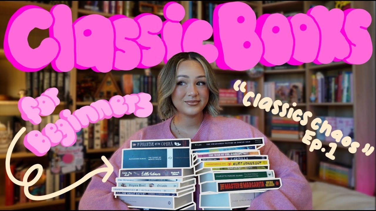 The 25 classic books I want to read + their chaotic & juicy backstories! ⭐️ my beginner classics tbr
