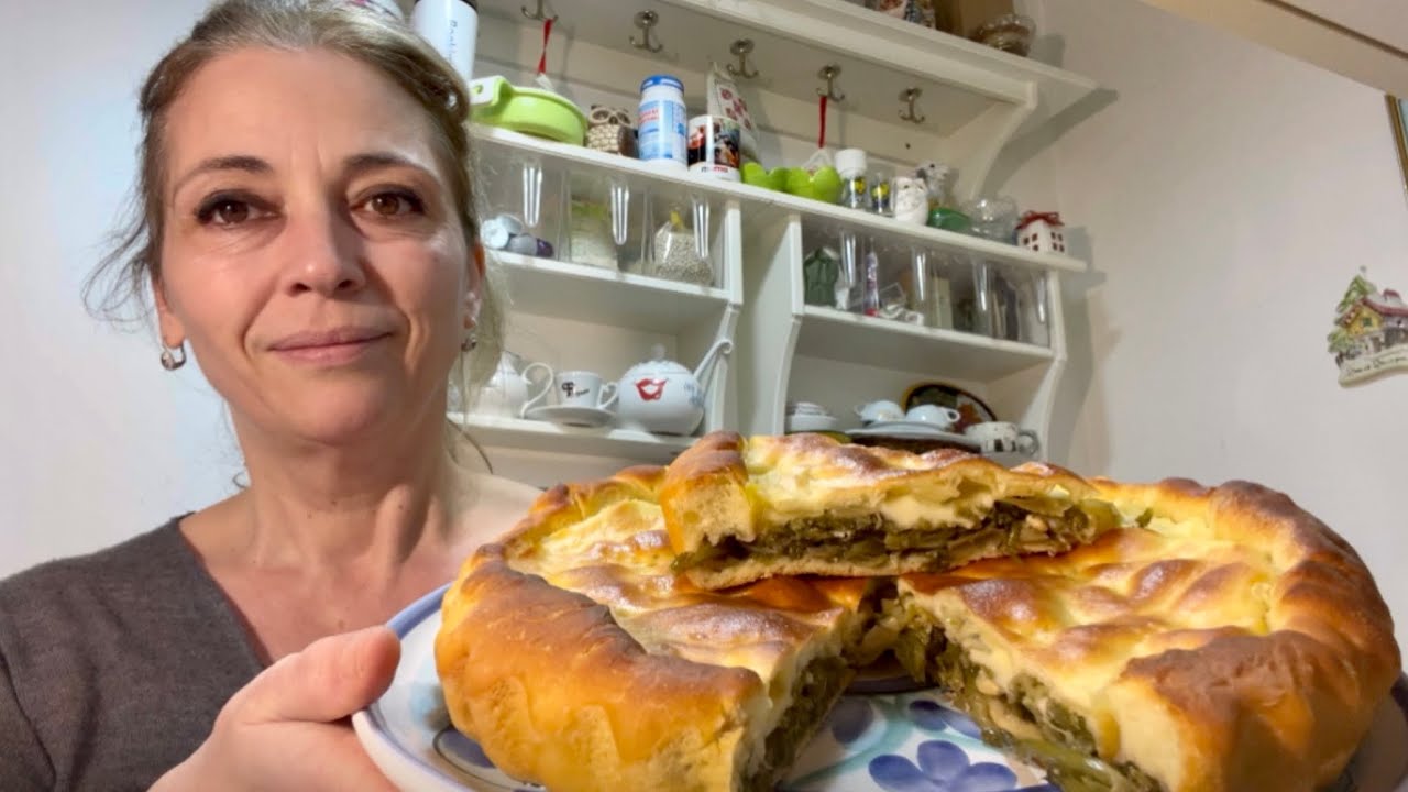 Пица с ендивия от Неаполетанската традиция