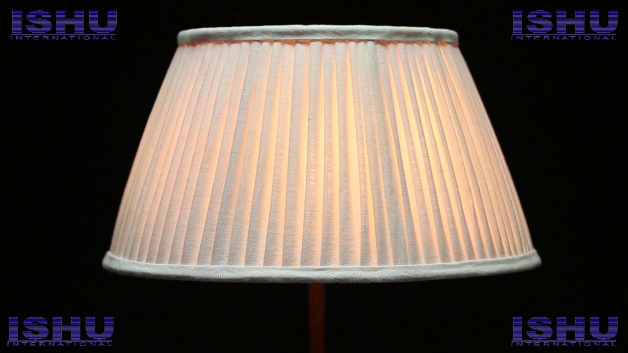 Pleated Lamp Shade