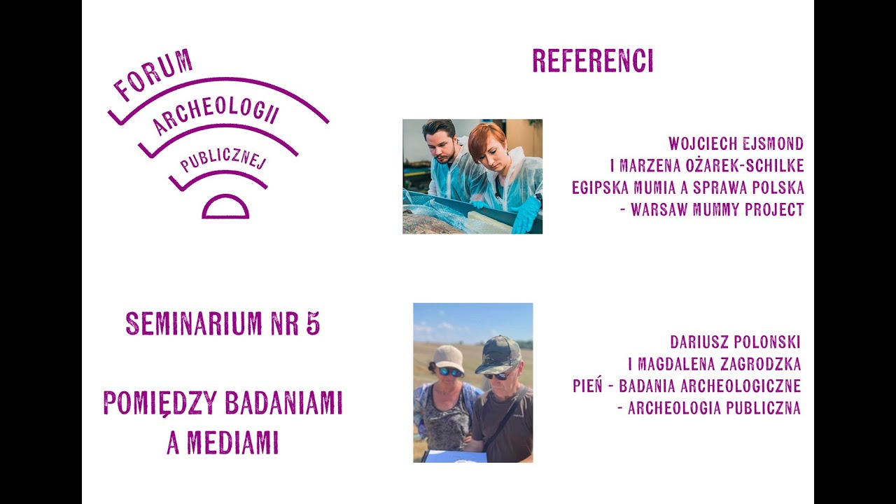 Seminarium nr 5 - Forum Archeologii Publicznej