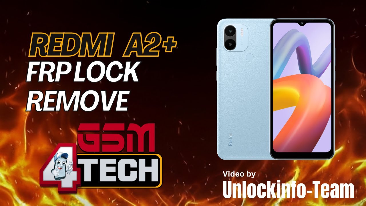 Xiaomi Redmi A2 Plus FRP Remove by TRTools Pro