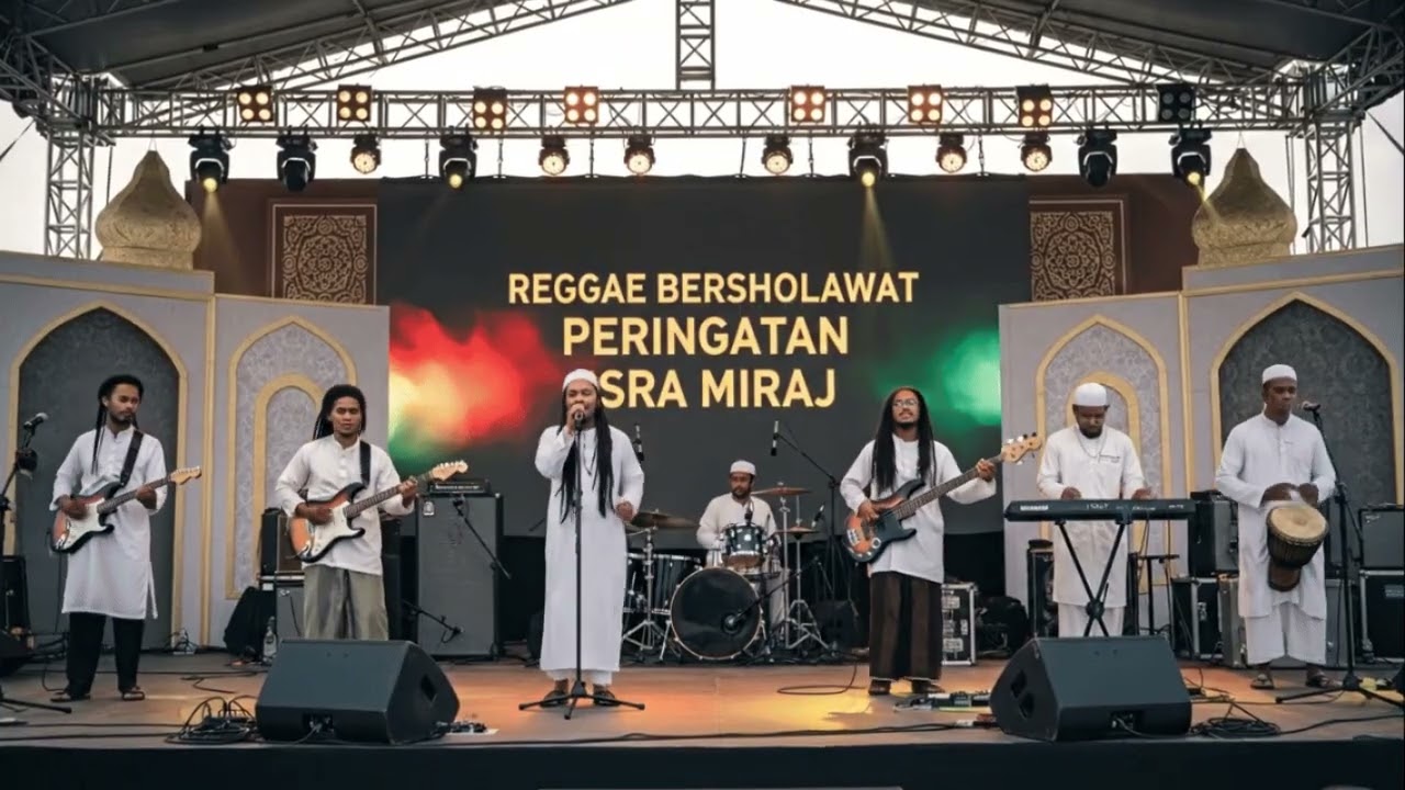 Sholawat Reggae Spesial ISRA MIRAJ🌴 Musik Adem Bikin Hati Tenang | Putar Saat Santai dimana pun