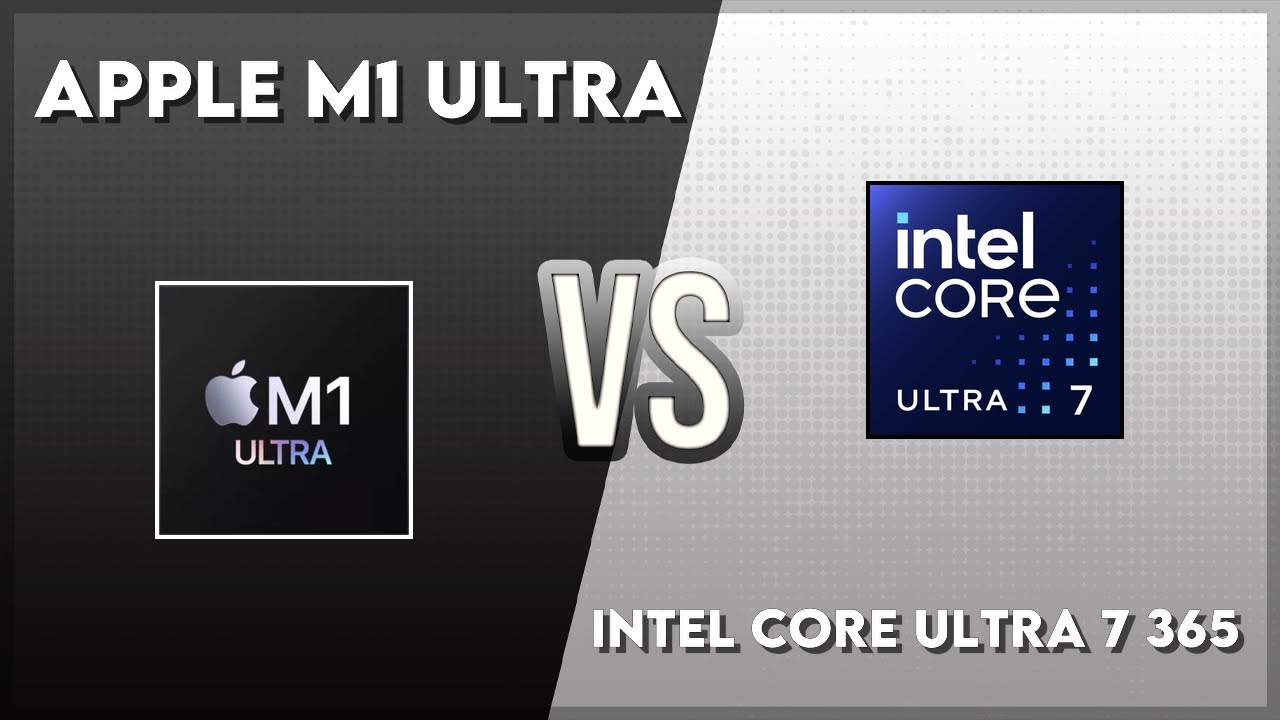 Apple M1 Ultra vs Intel Core Ultra 7 365 Technical Comparison