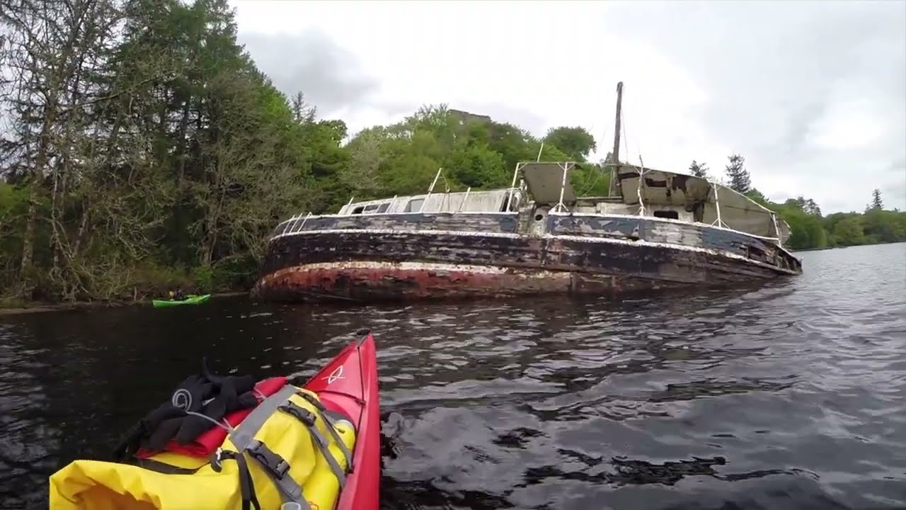 Sea Kayaking Mysteries of the Great Glen, Loch Oich, Scotland