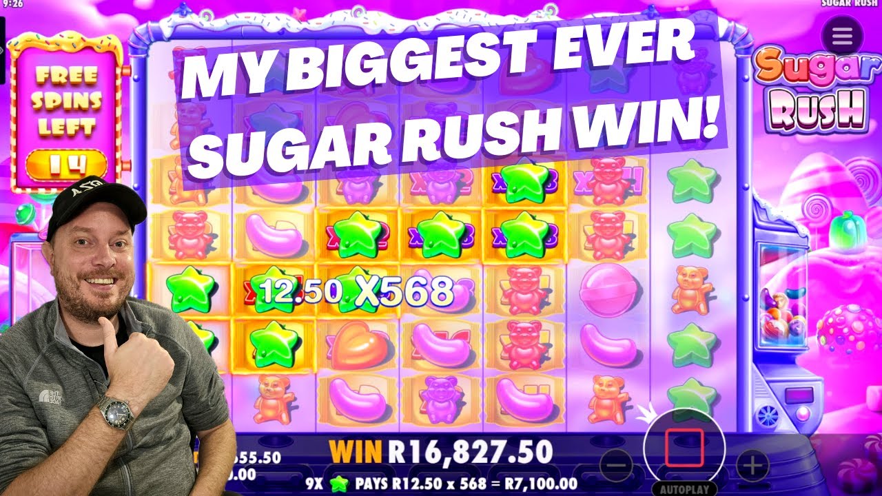 MY BIGGEST EVER SUGAR RUSH WIN