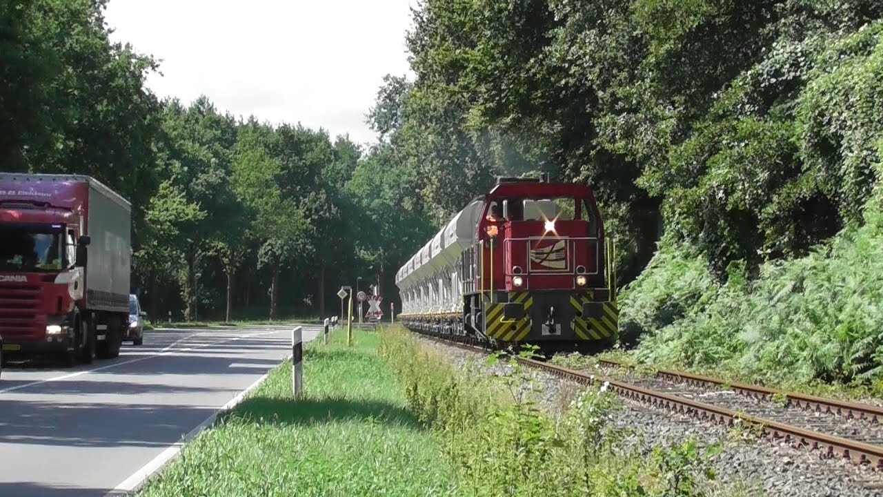 Bentheim Railway - Bentheimer Eisenbahn - Gravel train in GIP Nordhorn