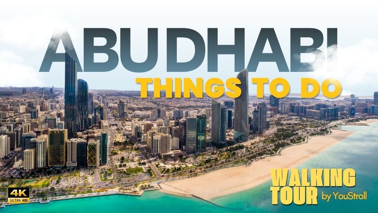 Abu Dhabi Corniche Family Parks Walking Tour 🌳 | Relaxing City Walk