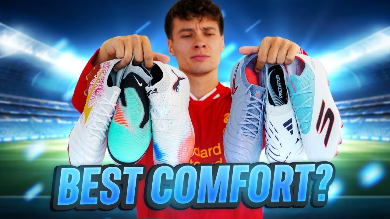 Die KOMFORTABELSTEN Fussballschuhe 2025