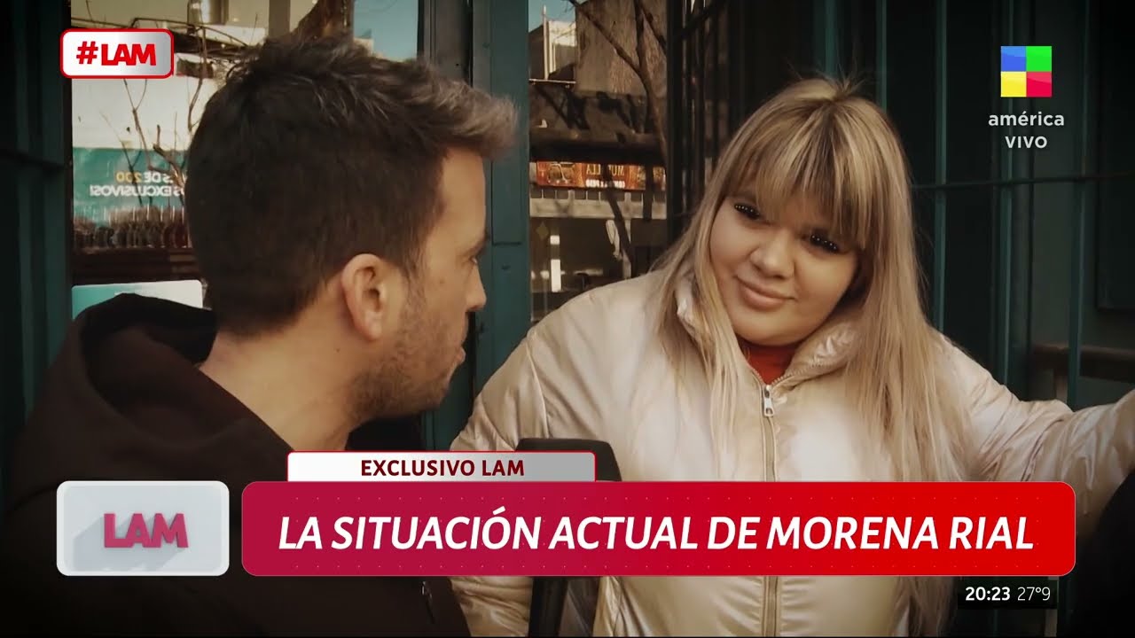 🔴 LA SITUACIÓN ACTUAL DE MORENA RIAL
