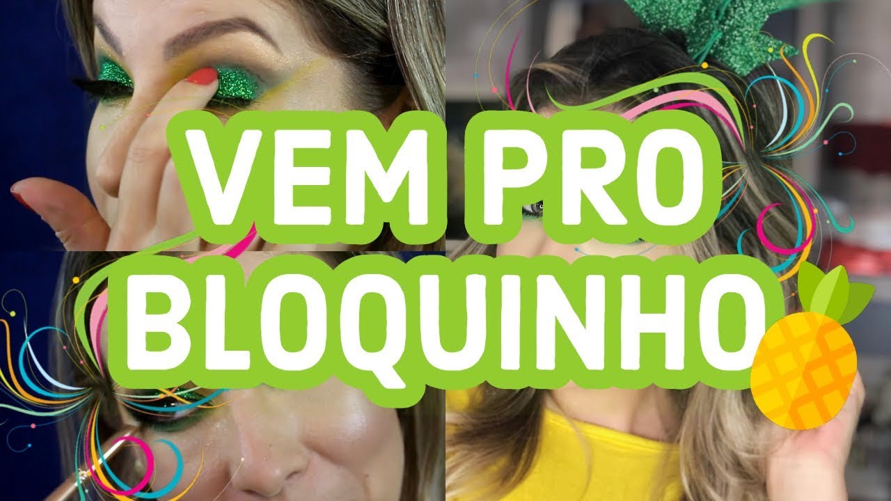 ME TRANSFORMEI EM UM ABACAXI BEM BONITINHO