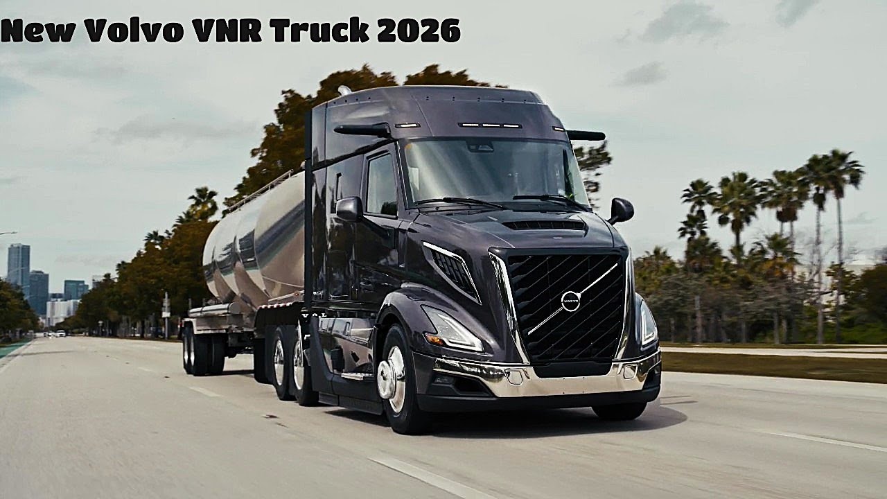 Совершенно новый Volvo VNR (2026) разработан для удовлетворения потребностей в доставке!