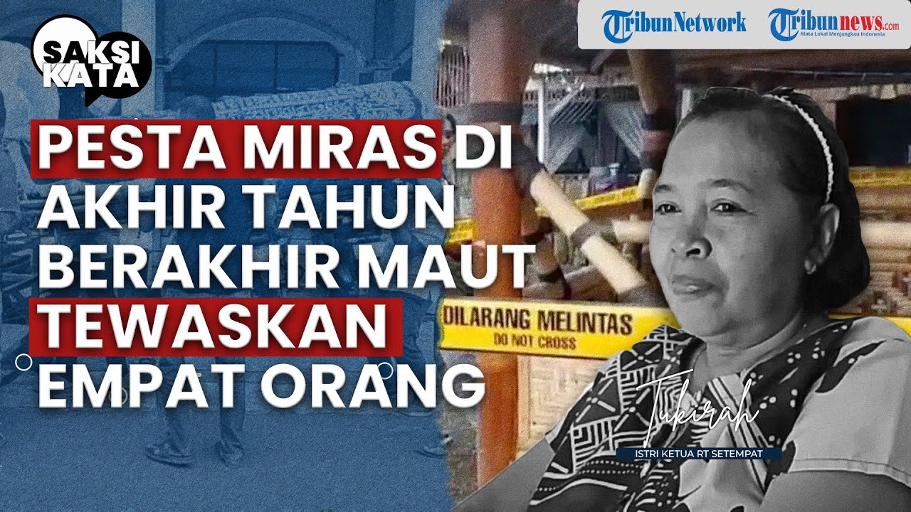Fakta Pesta Miras Maut Jember, Warga Sebut Lokasi Sering Dipakai Mabuk dan Picu Keributan #SAKSIKATA