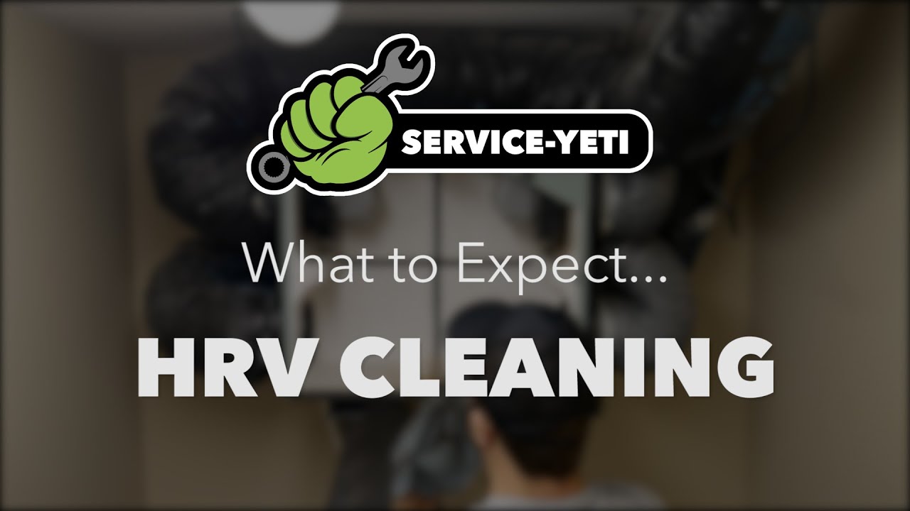 Moncton Service Yeti Heat Recovery Ventilation (HRV) Cleaning