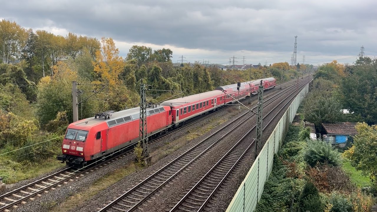Ersatzverkehr auf der S-Bahn Hannover mit Baureihe 112 035 & 145 047 10-2024