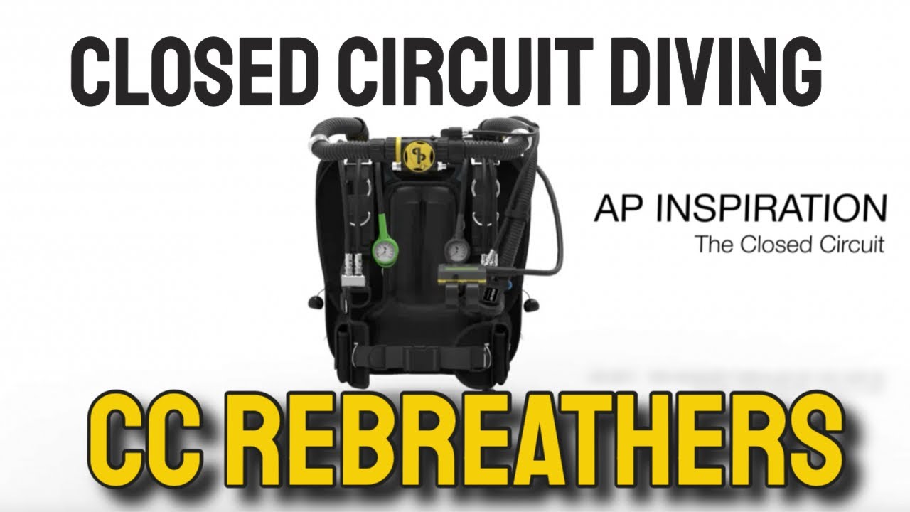 Как работают ребризеры замкнутого цикла? (AP Inspiration Rebreather).
