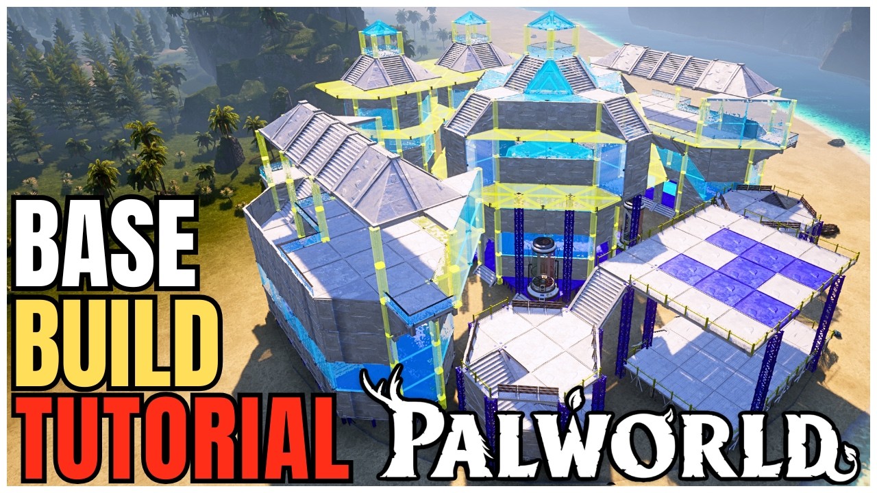 The Ultimate Palworld Industrial Glass Build: Base Building Tips & Design