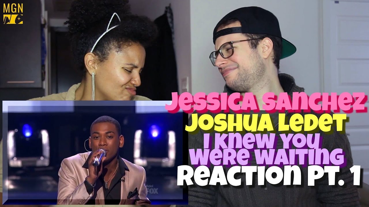 Jessica Sanchez & Joshua Ledet - I Knew You Were Waiting - American Idol Reaction Pt.1