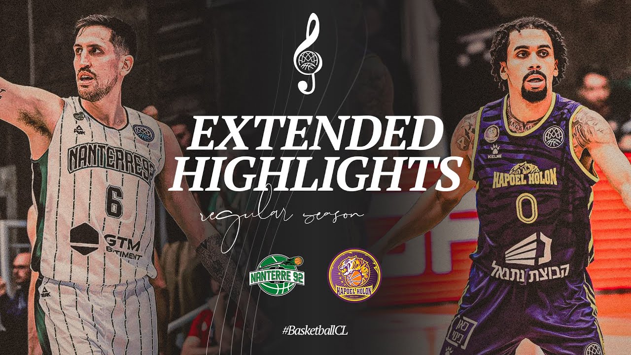 Nanterre 92 v Hapoel Netanel Holon | Full Game Highlights | #BasketballCL 2024-25