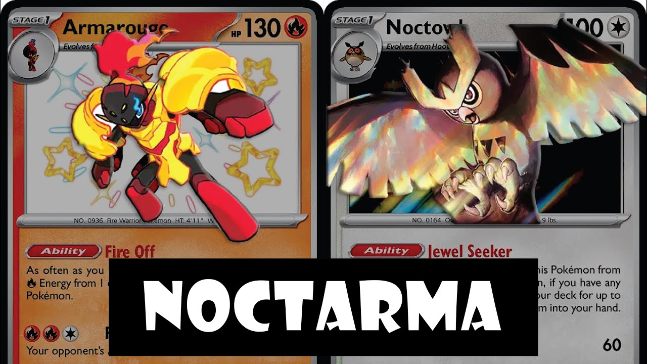 Noctowl Armarouge / Fire Terabox! Best Armarouge Deck in Format? PTCG