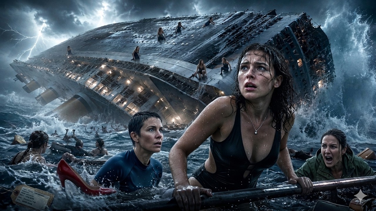 🚢 Гигантская волна переворачивает круизный лайнер | Посейдон (2006) Обзор фильма на английском