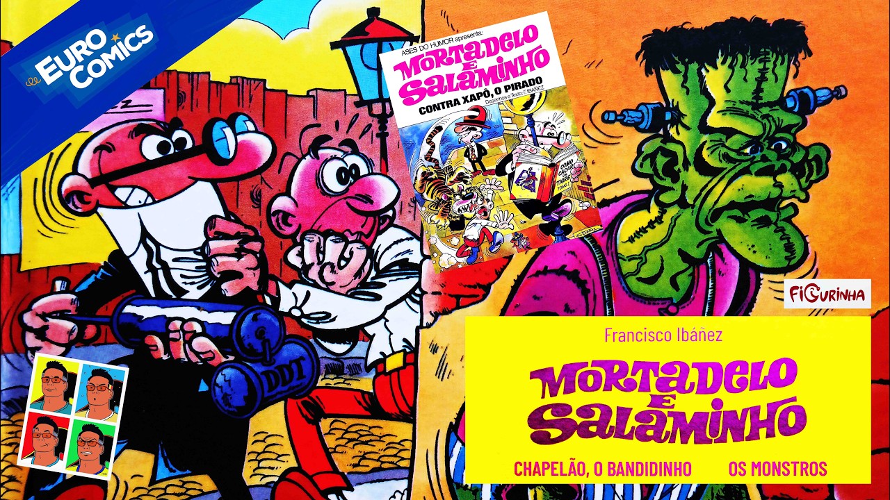 Mortadelo e Salaminho - Chapelão, O Bandidinho e Os Monstros