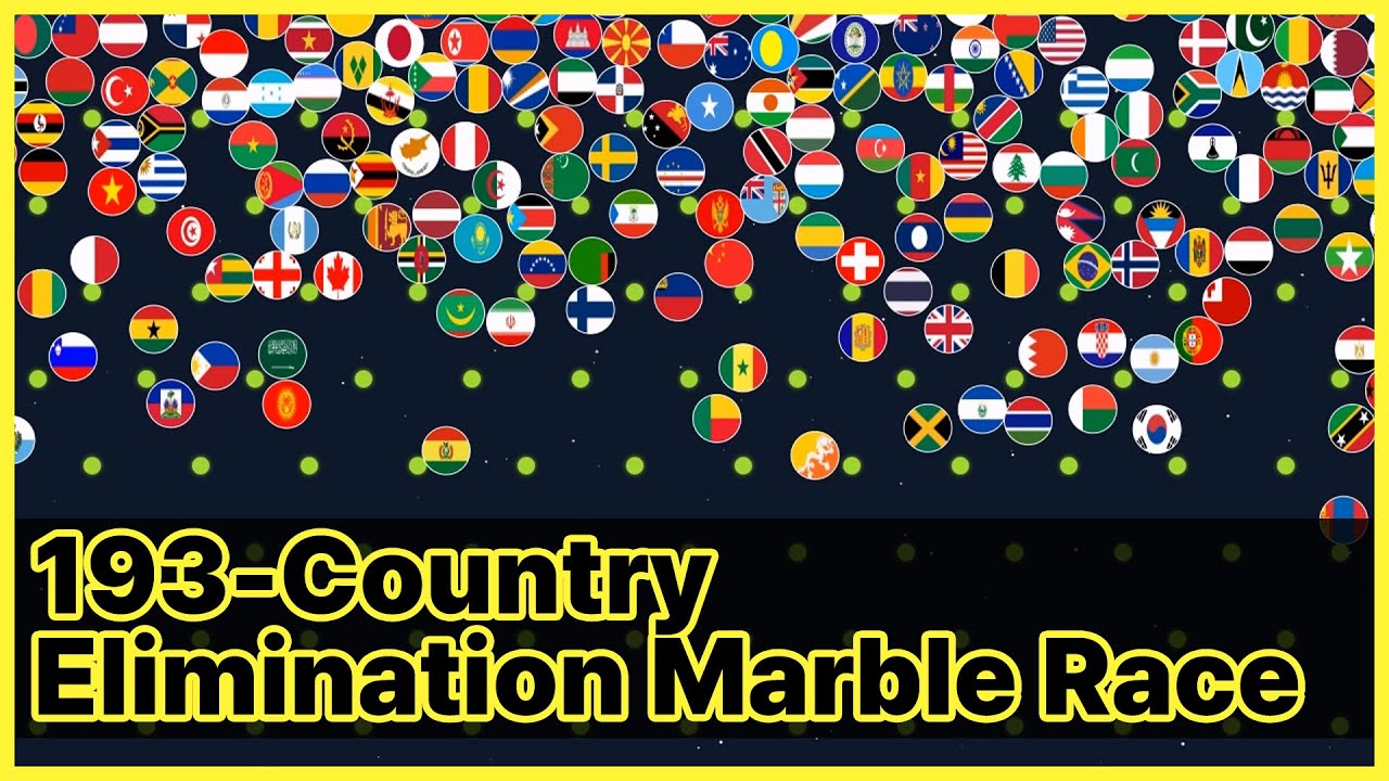 193-Country Elimination Marble Race V3