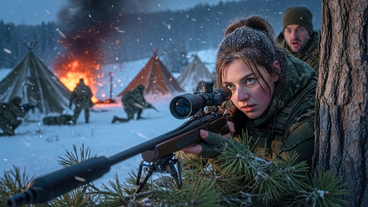 “She’s Gone!” Vanished for 48 Hours — A Lone Female Sniper Saved a SEAL Team in the Blizzard