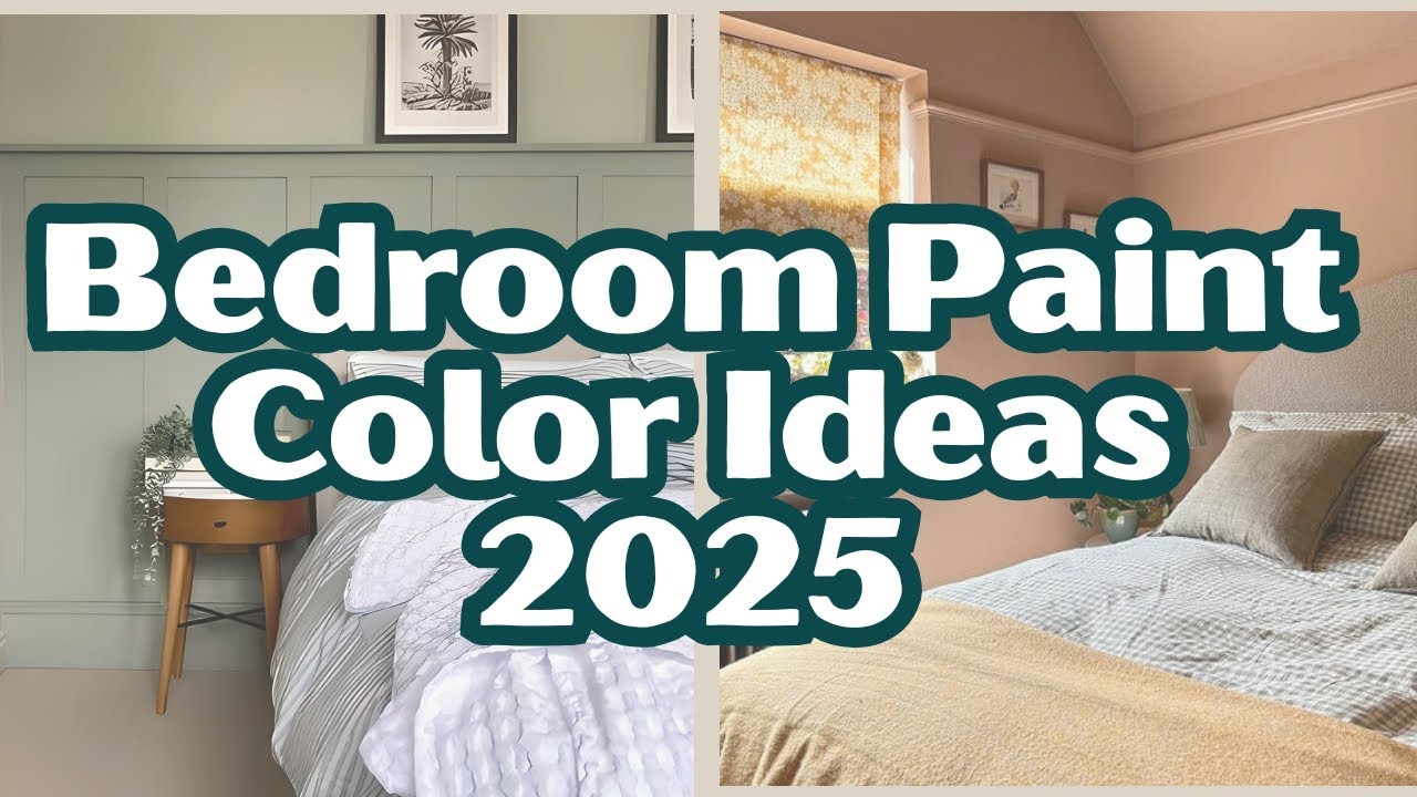 Bedroom Paint Color Ideas 2025 for a Calm and Soothing Atmospher
