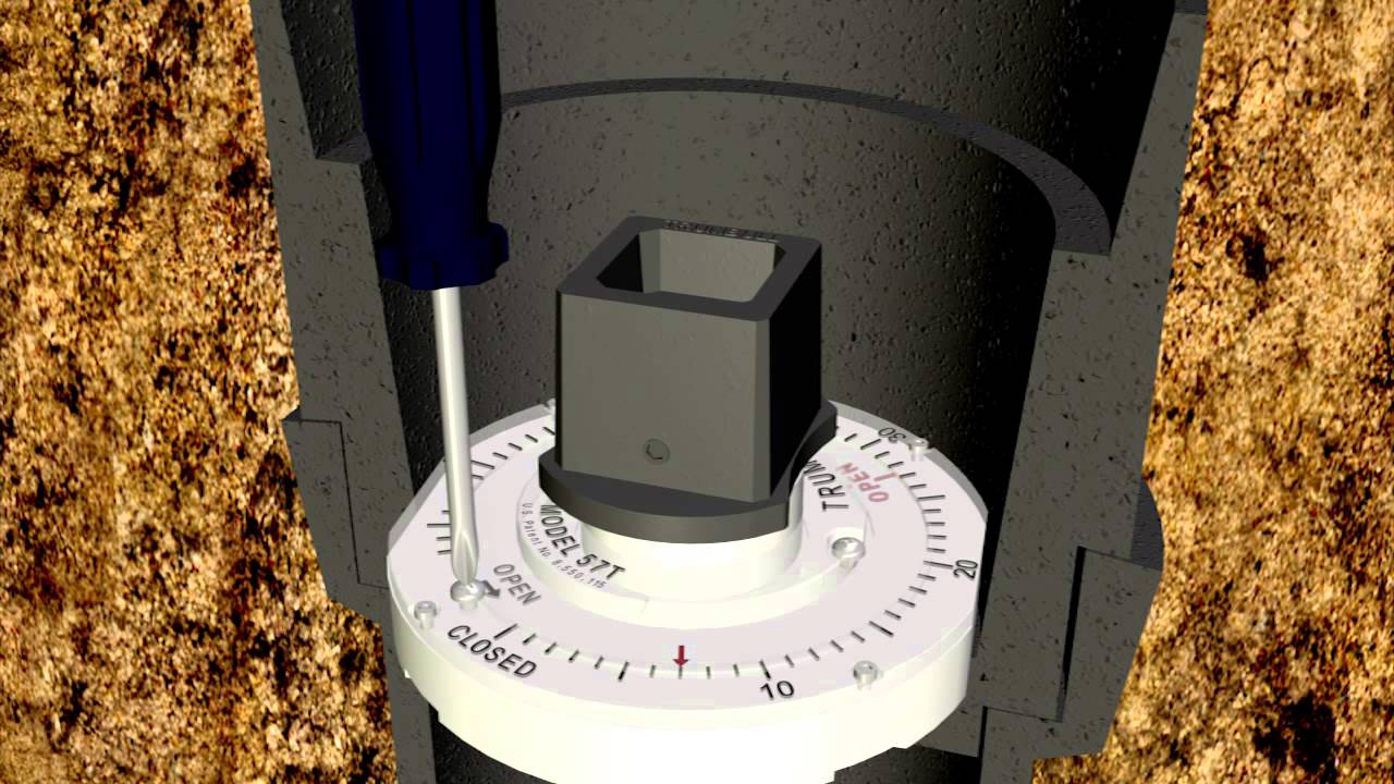 Valve Position Indicator Animation for Square Extension Stem