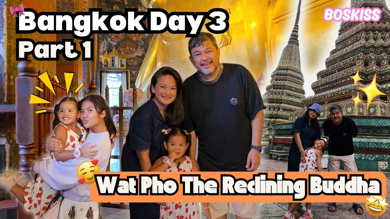 BANGKOK DAY 3 PART 1 || WAT PHO THE RECLINING BUDDHA! LIHAT PATUNG TIDUR BUDDHA RAKSASA?!